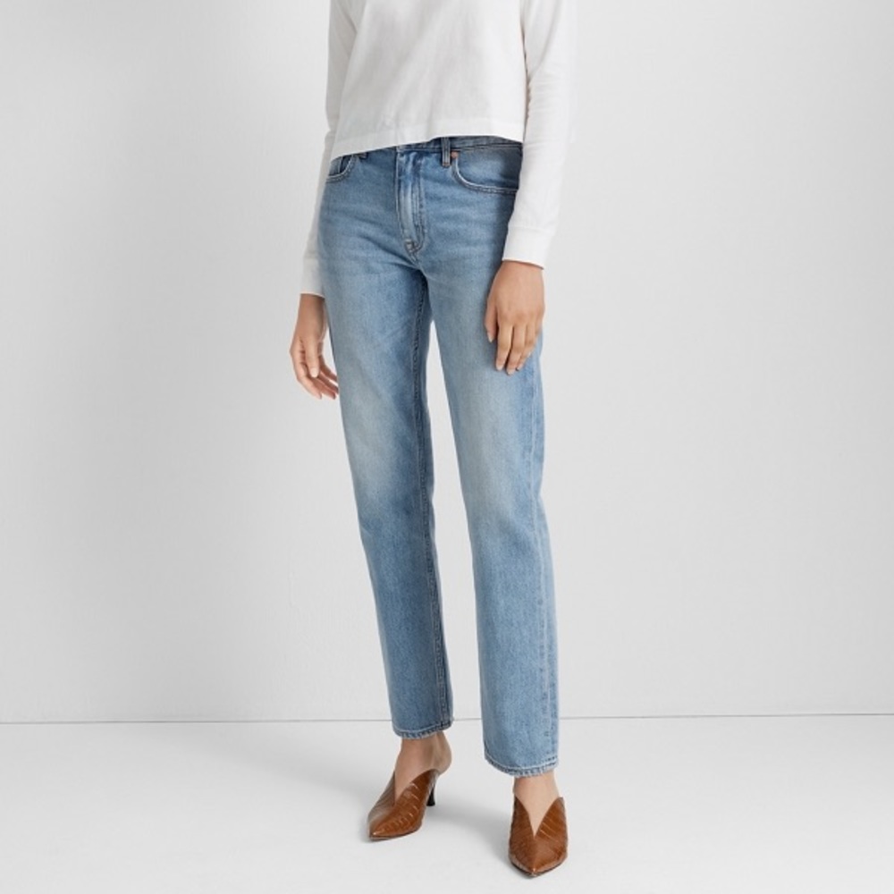 Club Monaco relaxed slim jeans